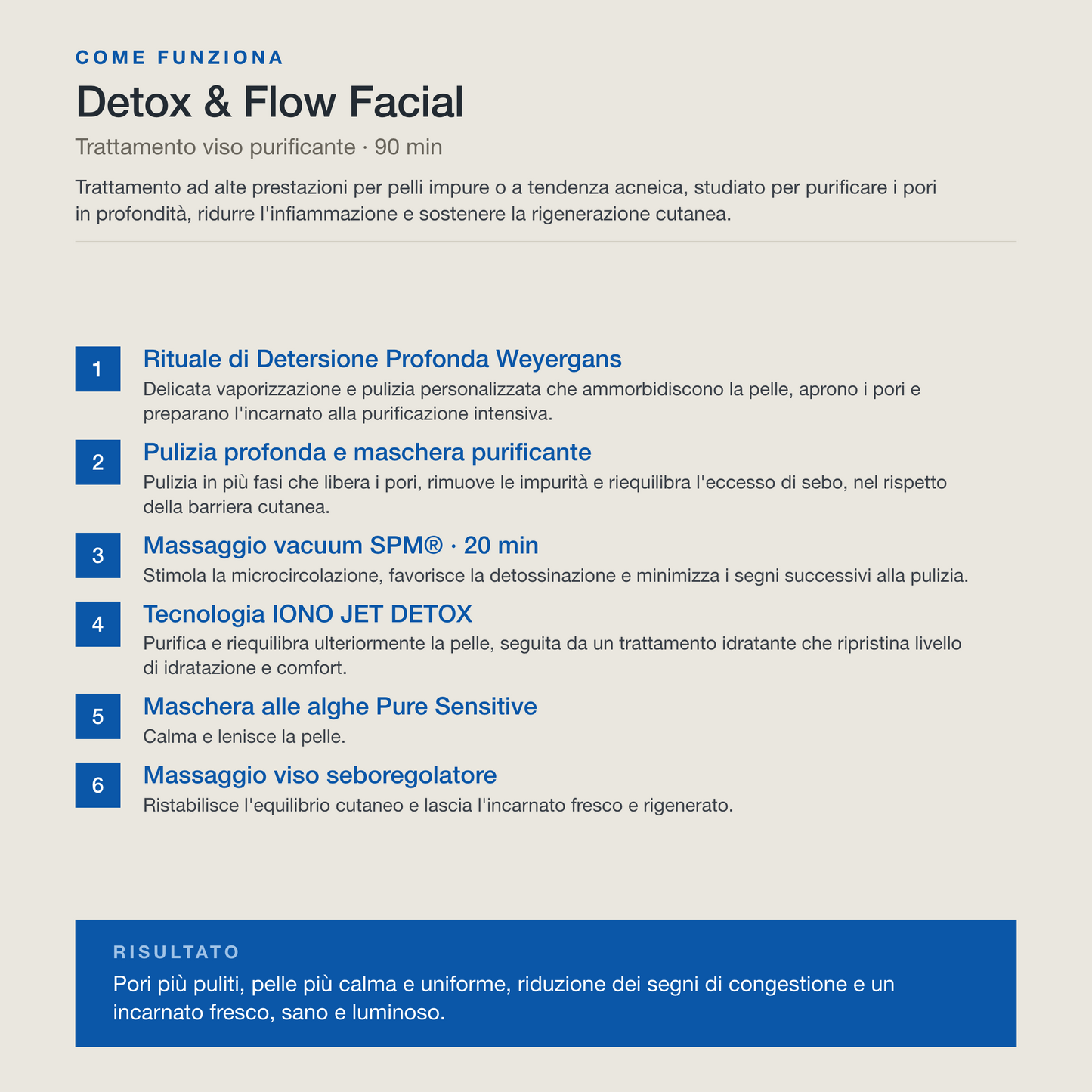 Detox & Flow Facial - 90 min