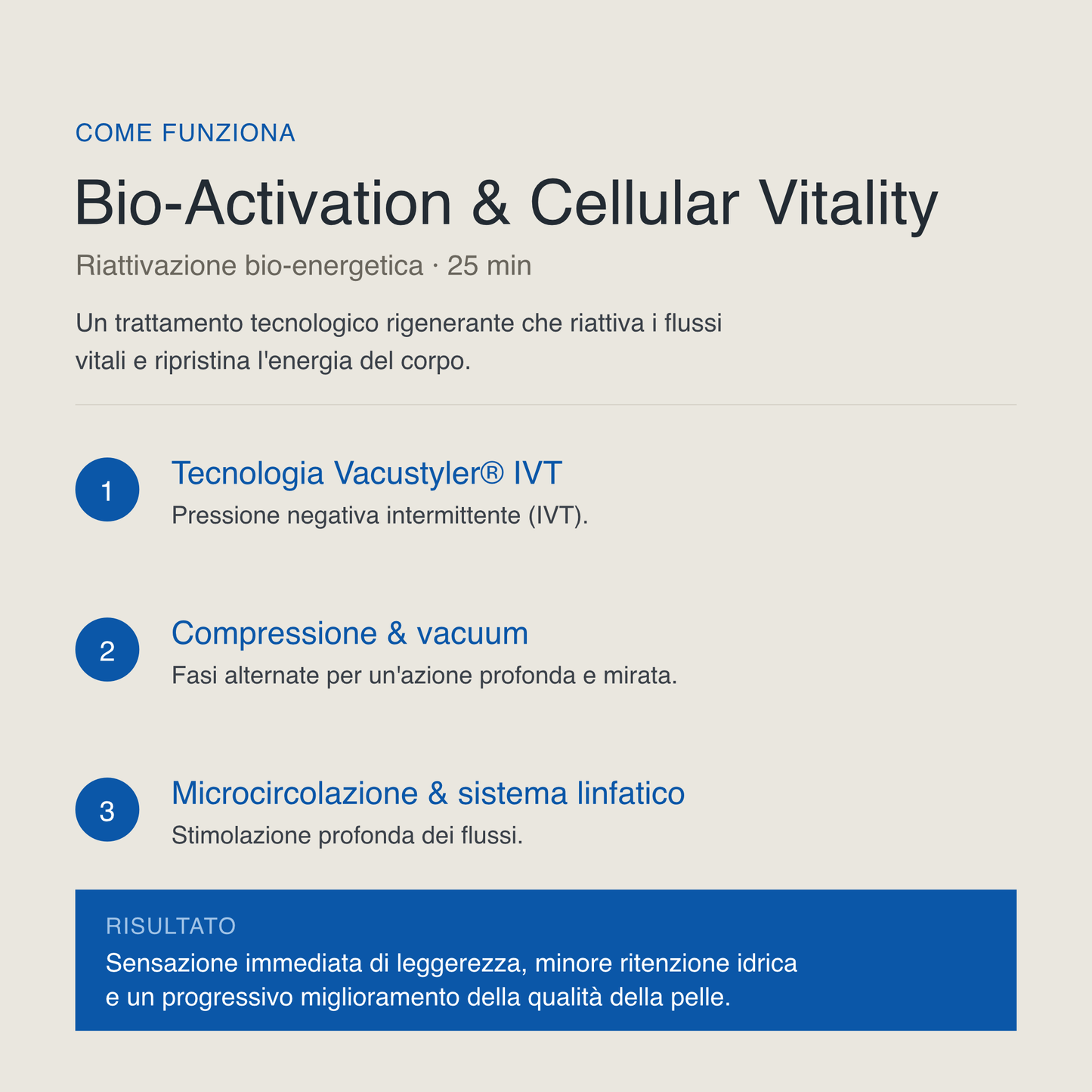 Bio-Activation & Cellular Vitality - 25 min