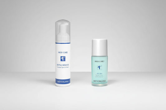 Set Body Slimming and Firming Weyergans High Care su sfondo bianco.