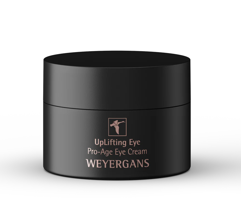 Vasetto di Uplifting Eye Weyergans High Care su sfondo bianco.