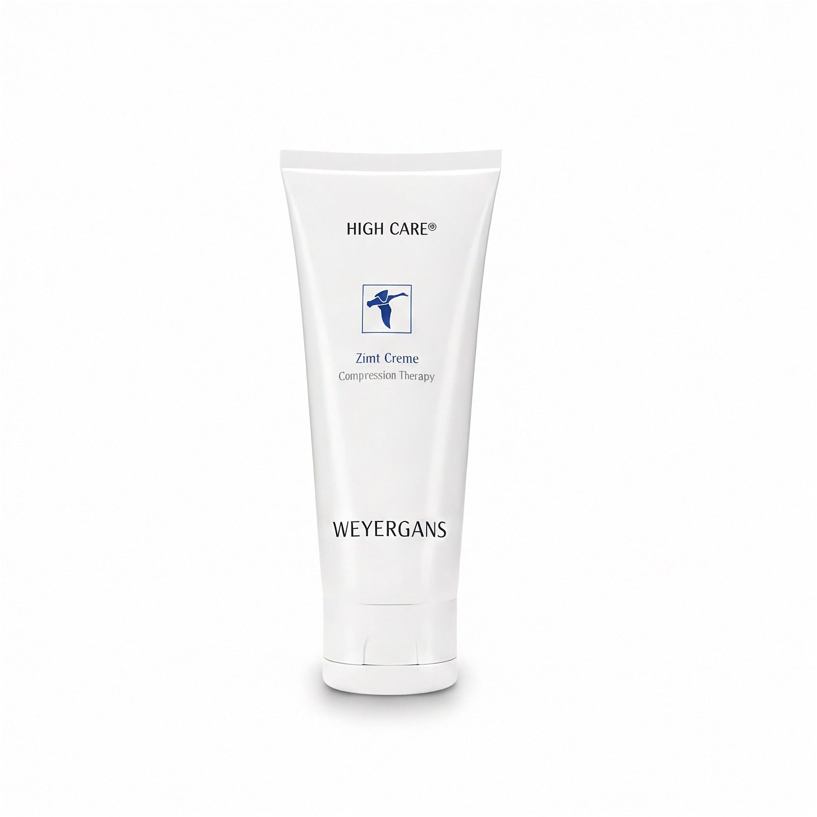 Tubetto di Zimt Creme Weyergans High Care Relax su sfondo bianco.