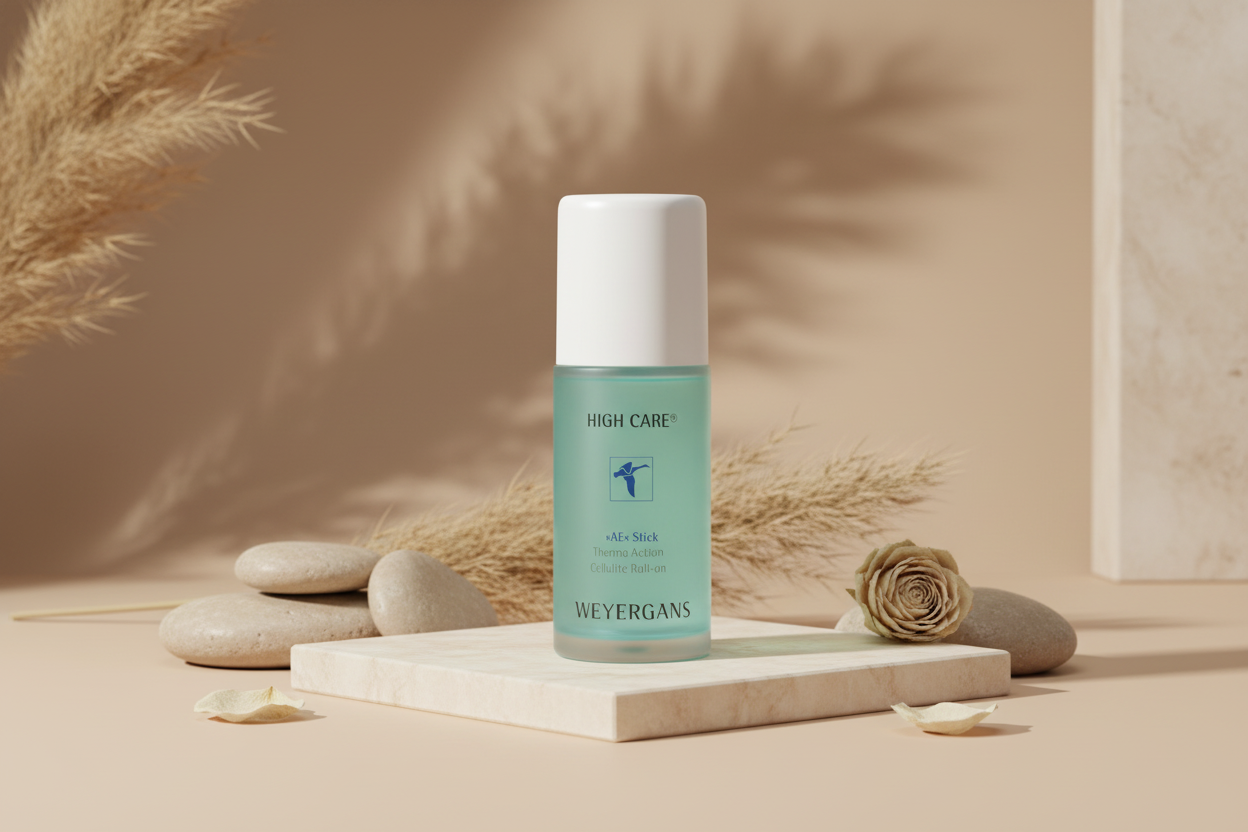 Dettaglio AE Stick Weyergans High Care su sfondo bianco.