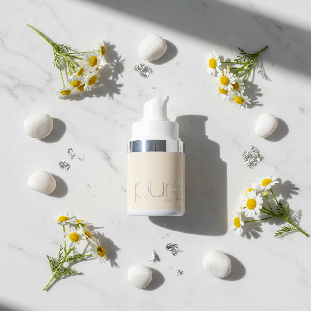 Pure Eye Care Flat Lay