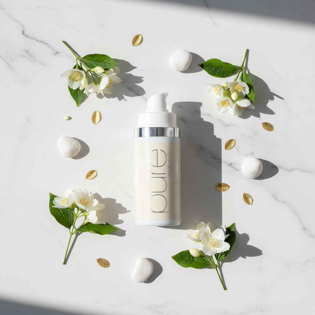 Pure Longevity Flat Lay