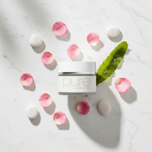 Pure Self Cream Care Flat Lay