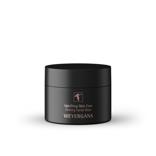 Flacone di Uplifting Skin Cure Weyergans High Care su sfondo bianco.